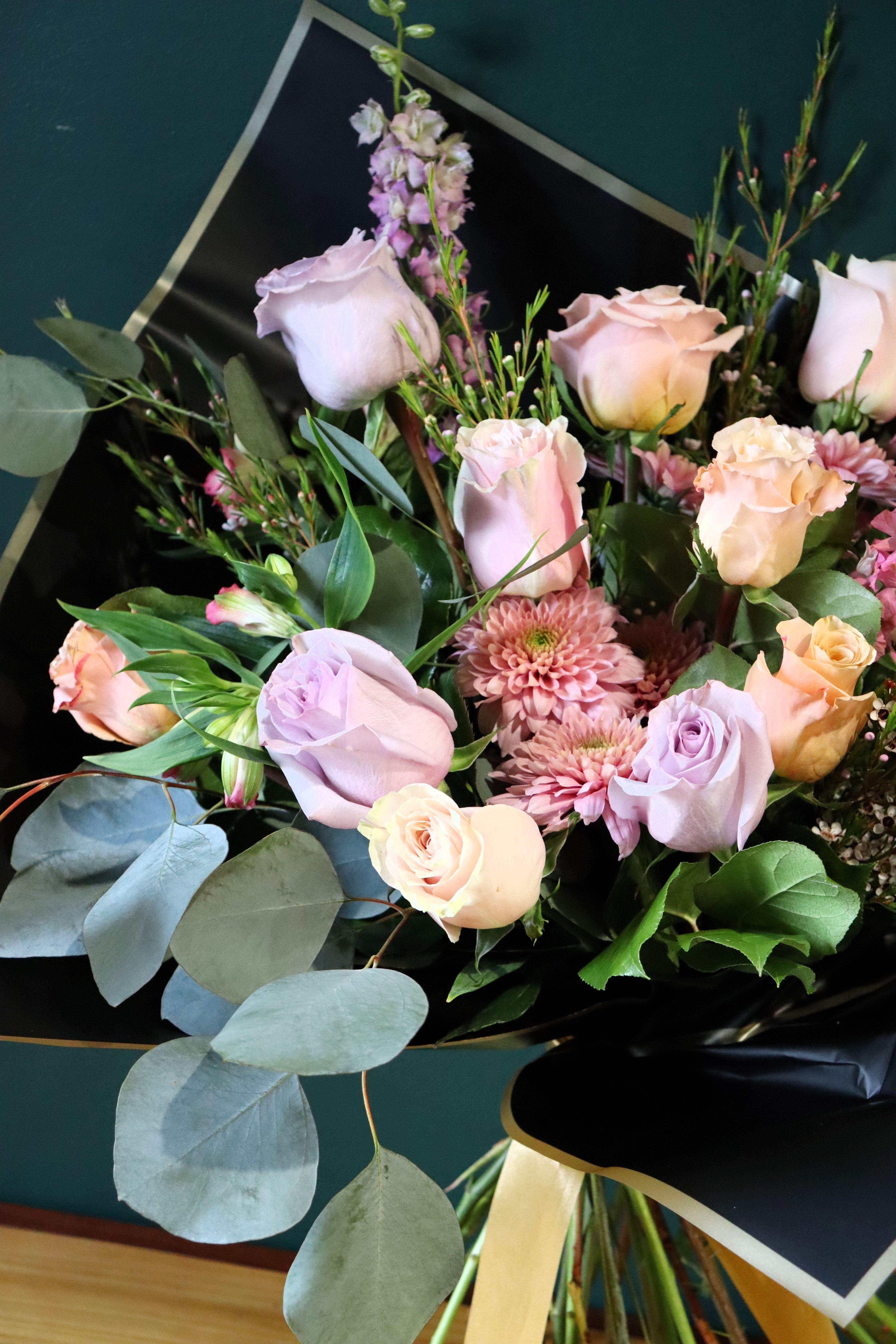 Dreamy Pastels Rose Bouquet