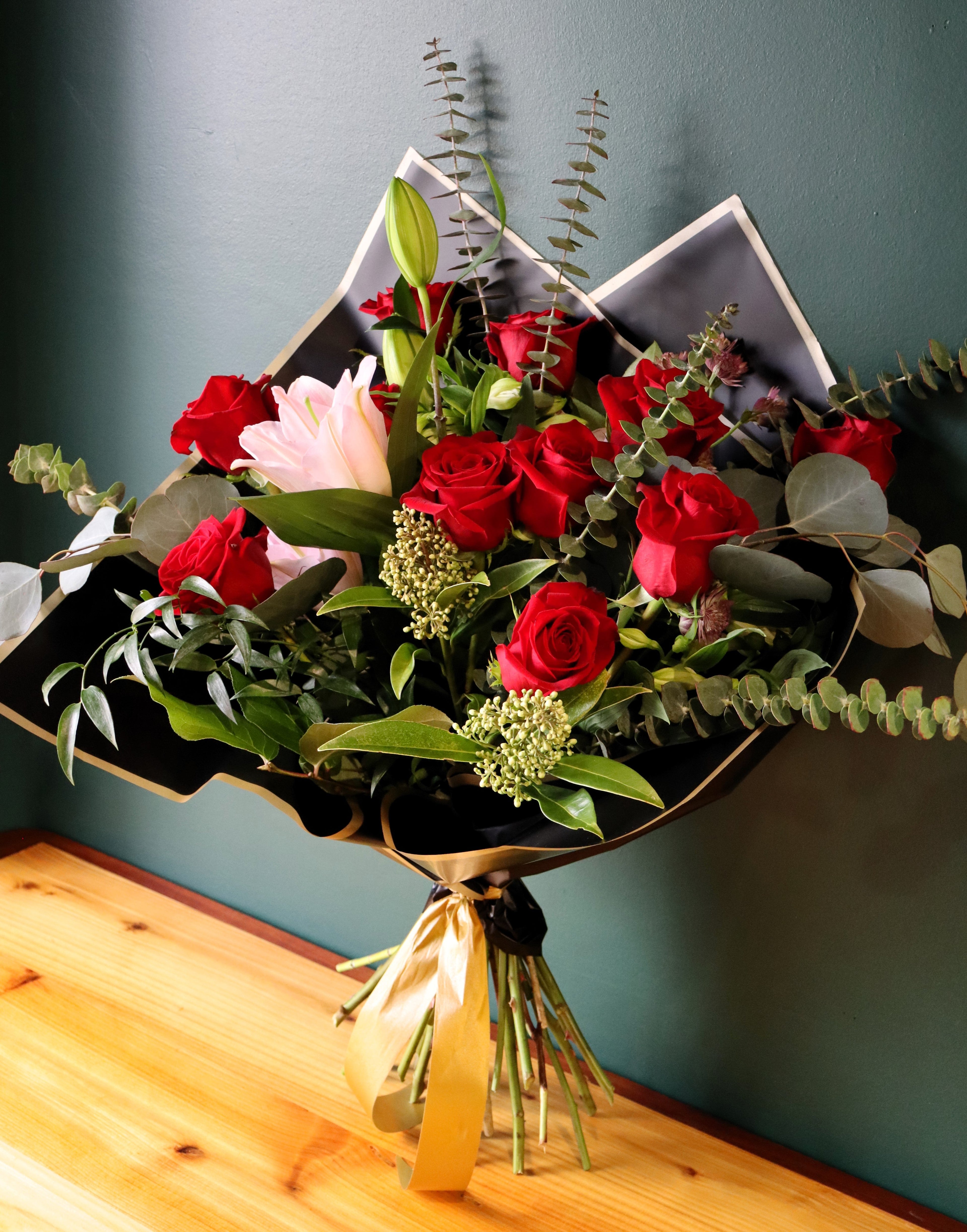 Love Story Rose Bouquet