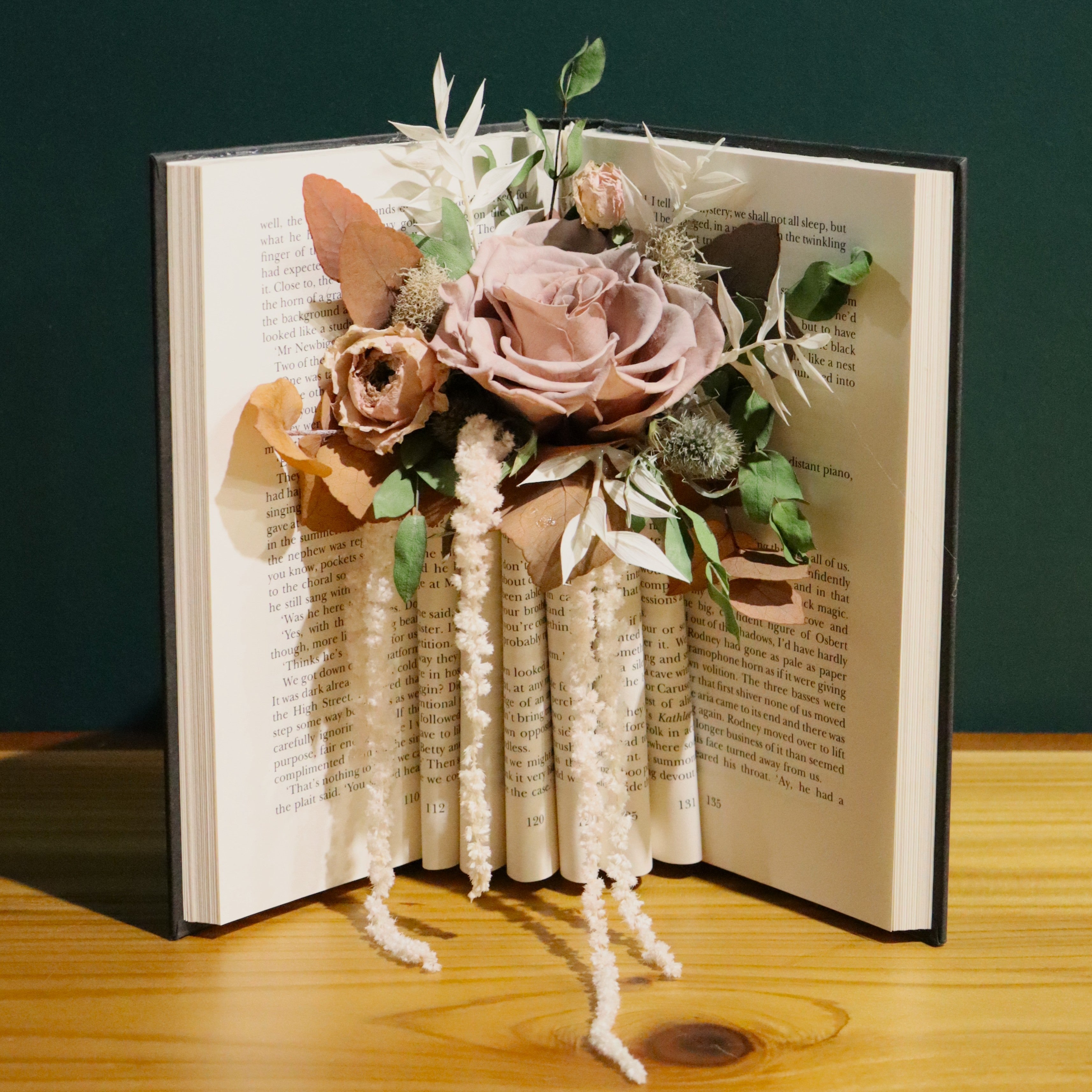 Botanical Bookmark - Dried Floral