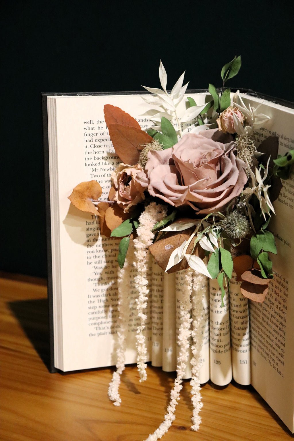 Botanical Bookmark - Dried Floral